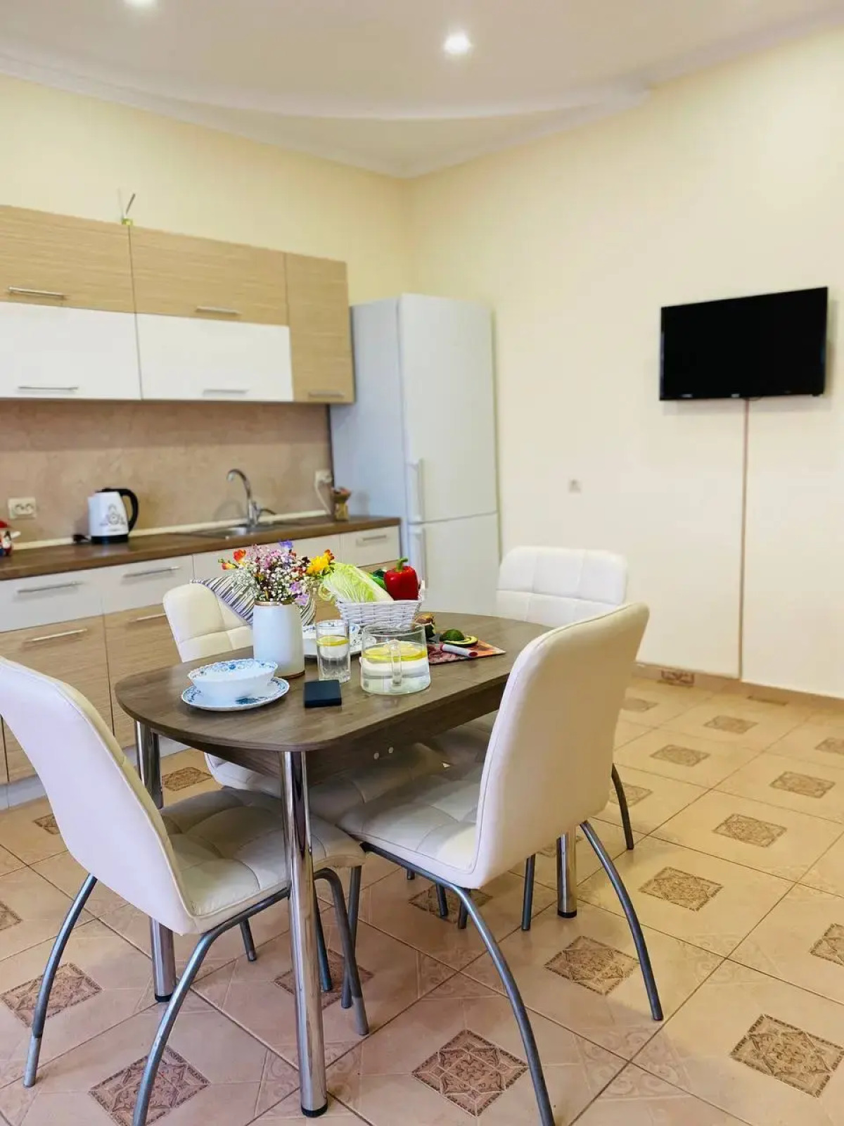 Апартаменты просторные с большим балконом