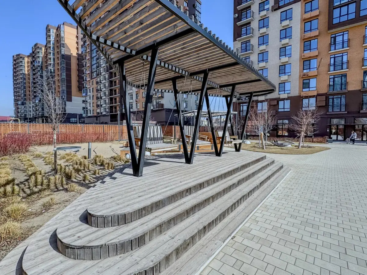 Квартира Green FOX с видом на Приволжский Затон