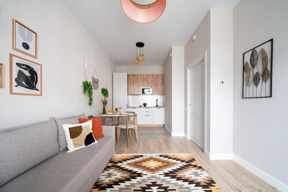 Квартира Дизайнерская евродвушка Natali apart на метро Прокшино