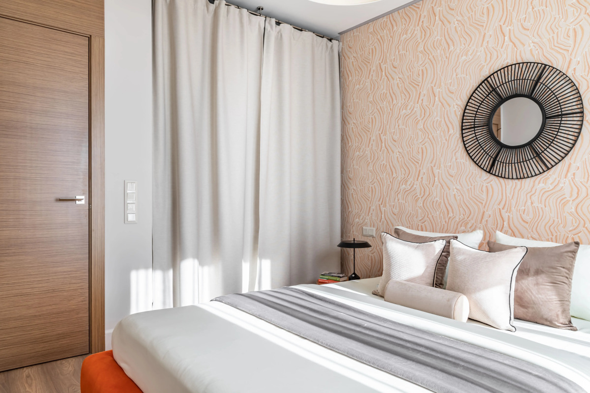 Квартира Moscow Deluxe Apartments Family suite city view-2