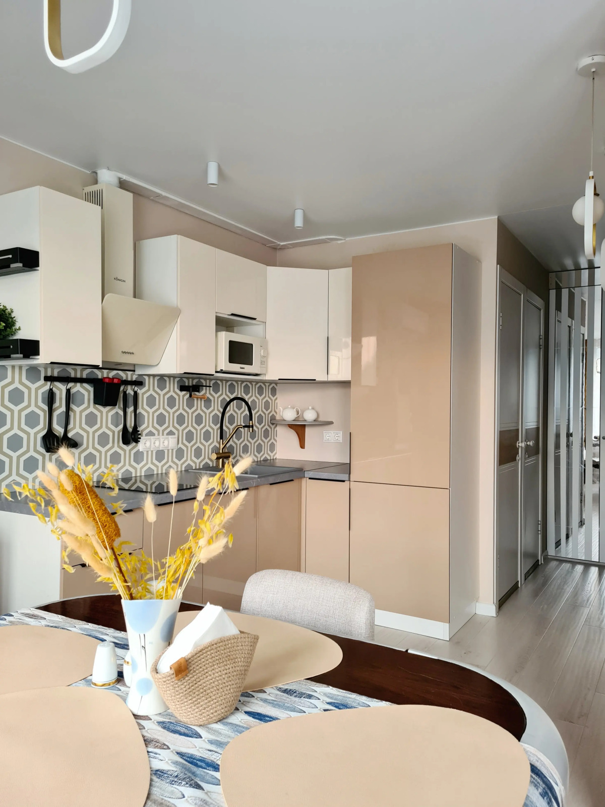 Квартира Дизайнерская Ретро