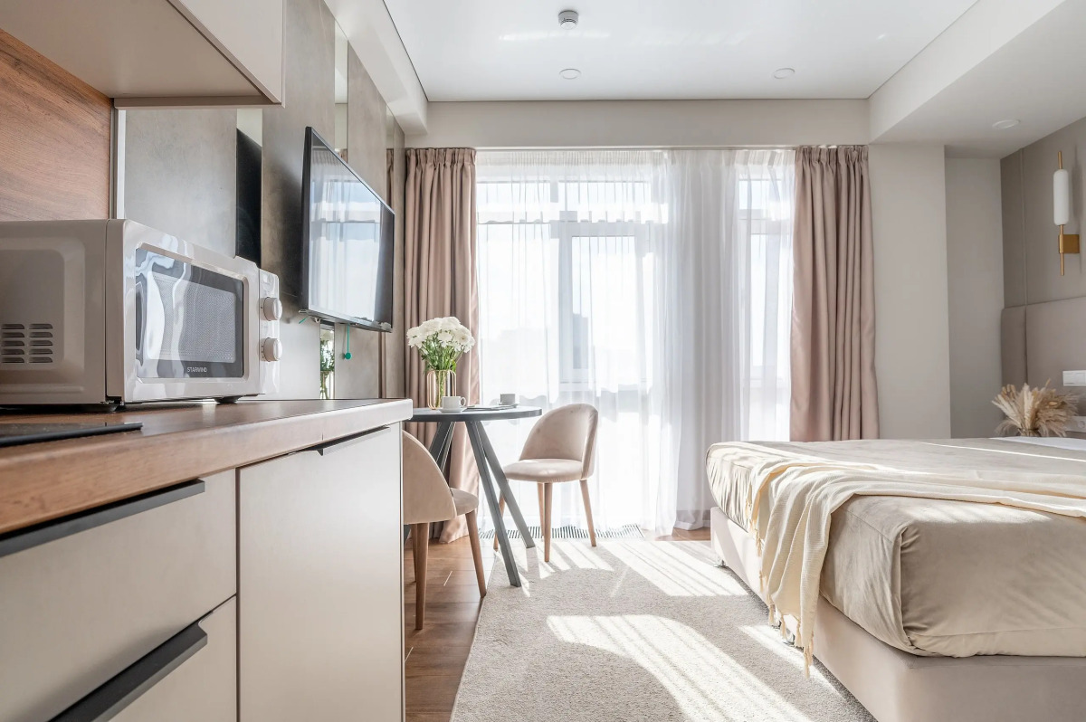 Апартаменты Red Apartments Миррор Эридан