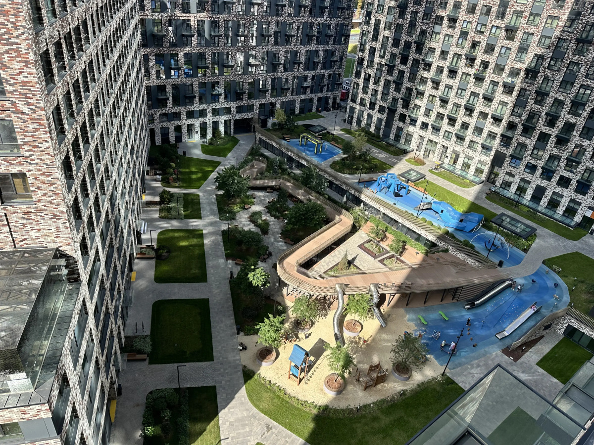 Апартаменты Уютная евродвушка с видом на Москву реку