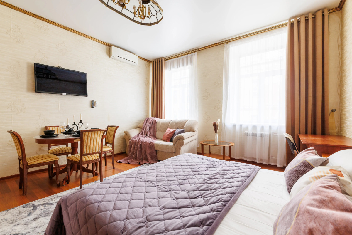 Апартаменты 2 спальни у Казанского собора 8 гостей