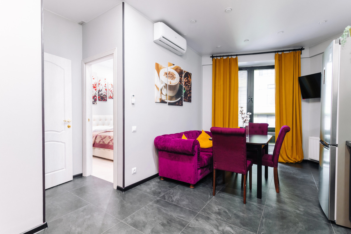 Апартаменты Lalapart Strawberry с дизайнерским ремонтом у метро Дмитровская