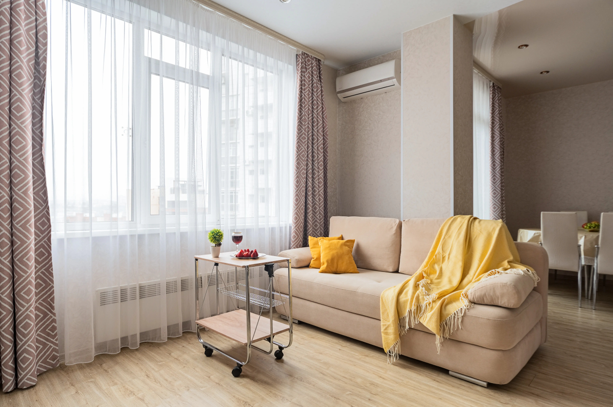 Апартаменты 2-комнатные в центре на Тигровой