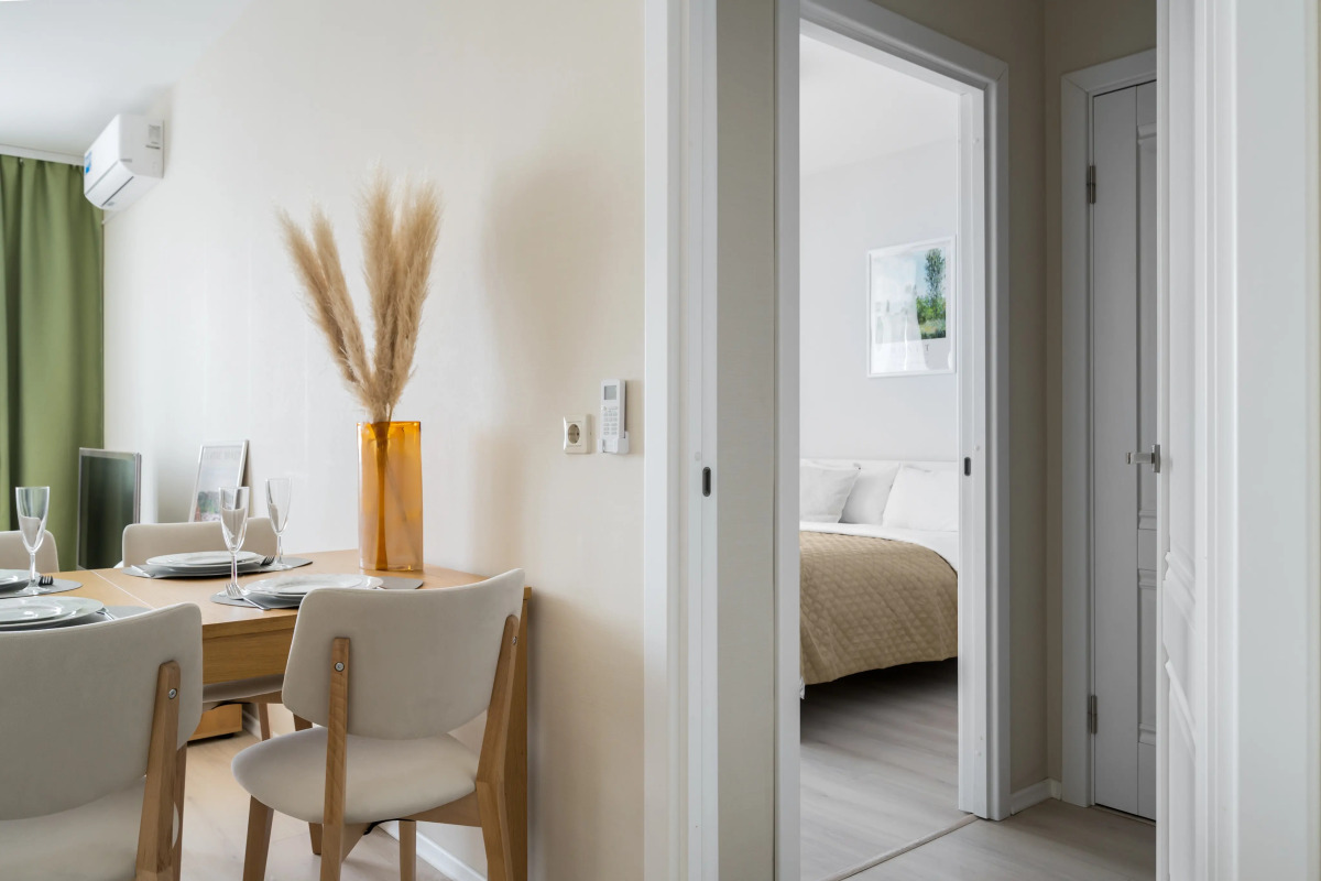 Апартаменты Евро-двухкомнатная квартира у Московского вокзала