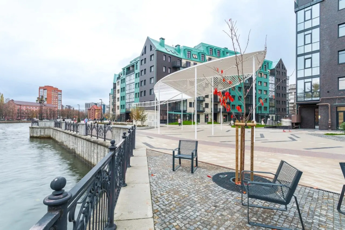 Квартира Золотая бухта с видом на реку