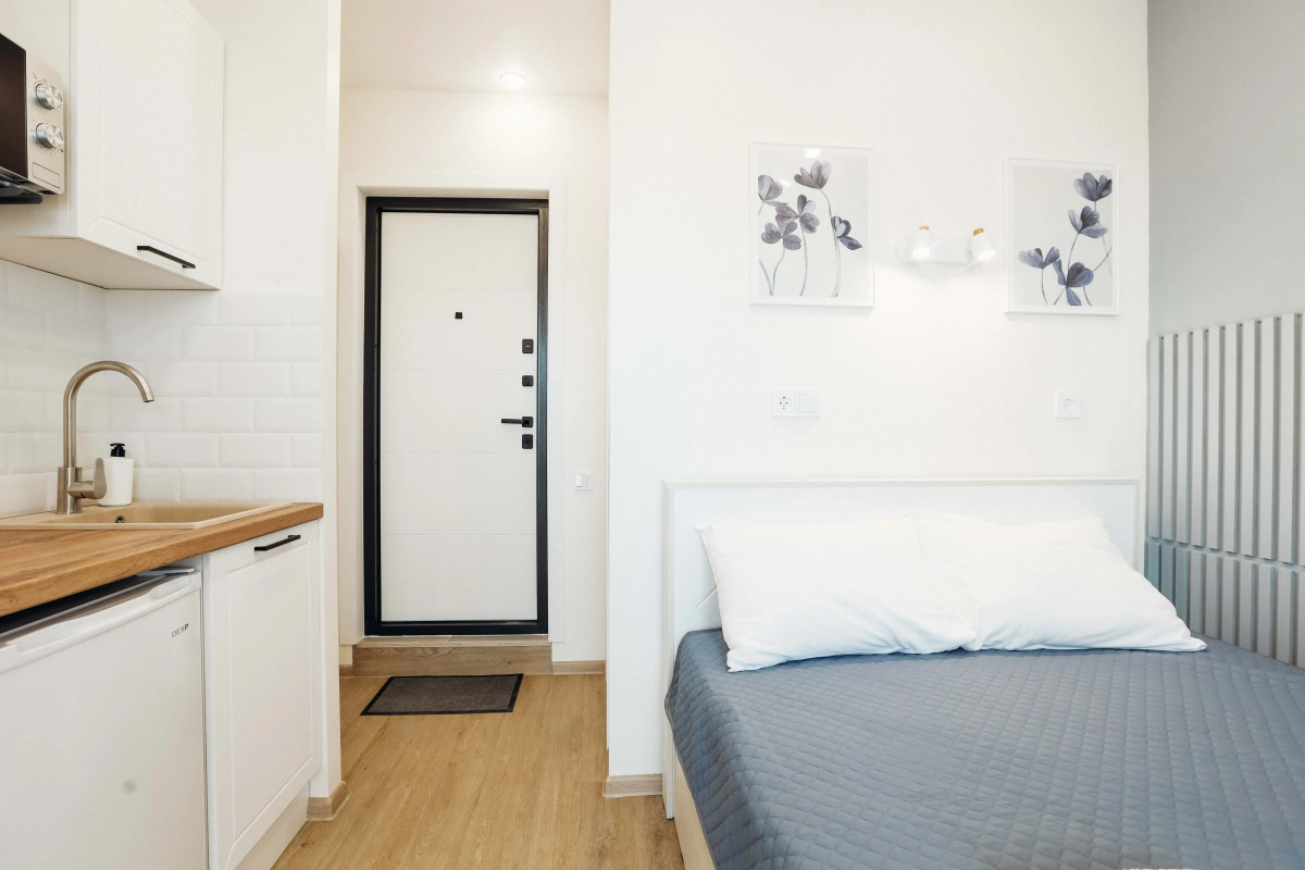 Апартаменты Вираж Возле Аэропорта на 2 Гостя