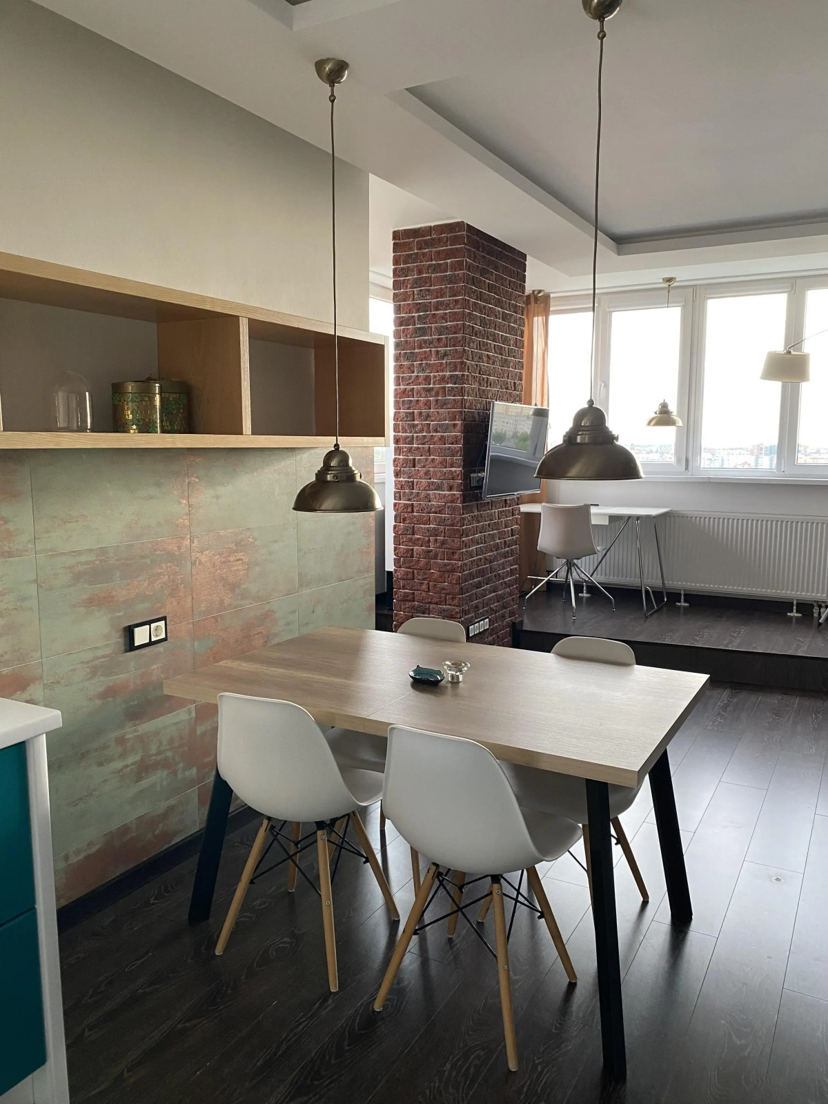 Квартира с панорамным видом на город