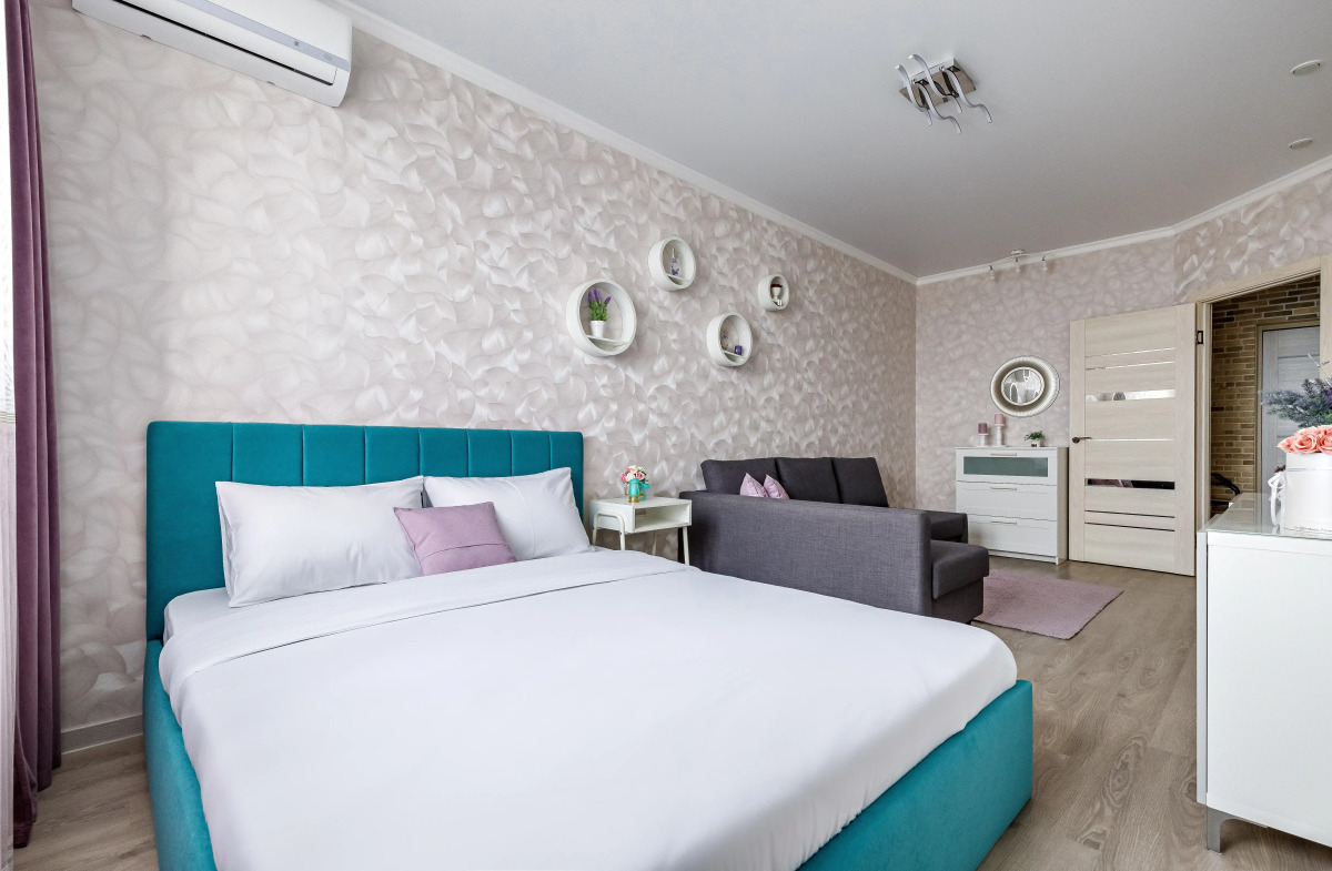 Апартаменты Depart Apart в 5 минутах от вокзала Краснодар 1 с парковкой и красивым видом