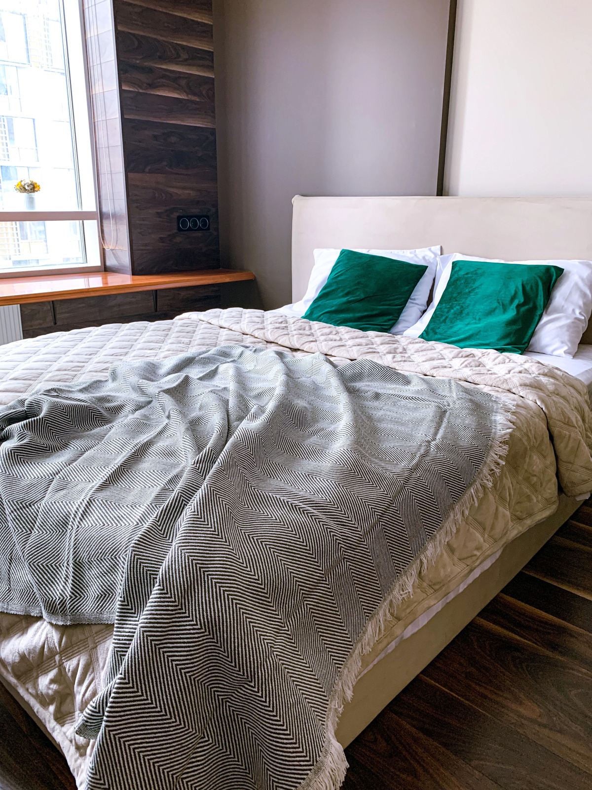 Апартаменты Просторная студия в ЖК Хедлайнер с видом на небоскребы Москва-Сити