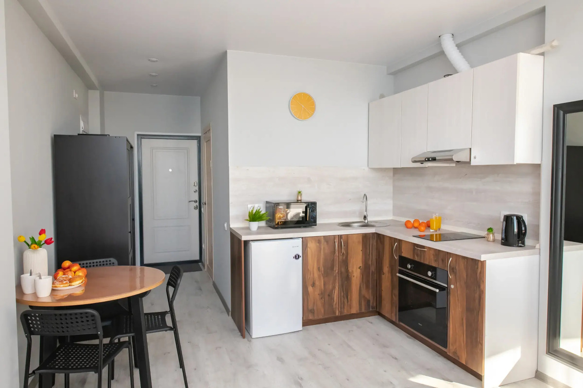 Уютная квартира-студия с шикарным Видом на море и мост