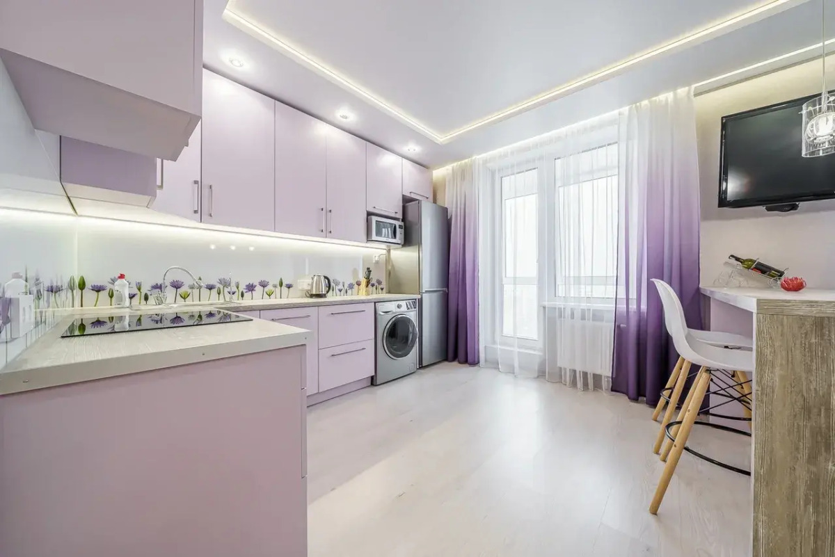 Апартаменты В новостройке на высоком этаже