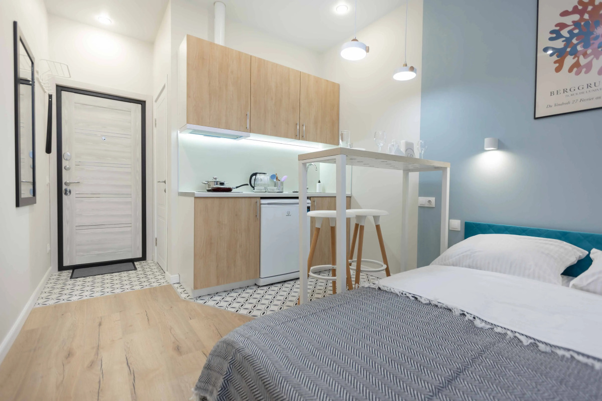 Апартаменты Уютная Студия на Летчика Грицевца 14а