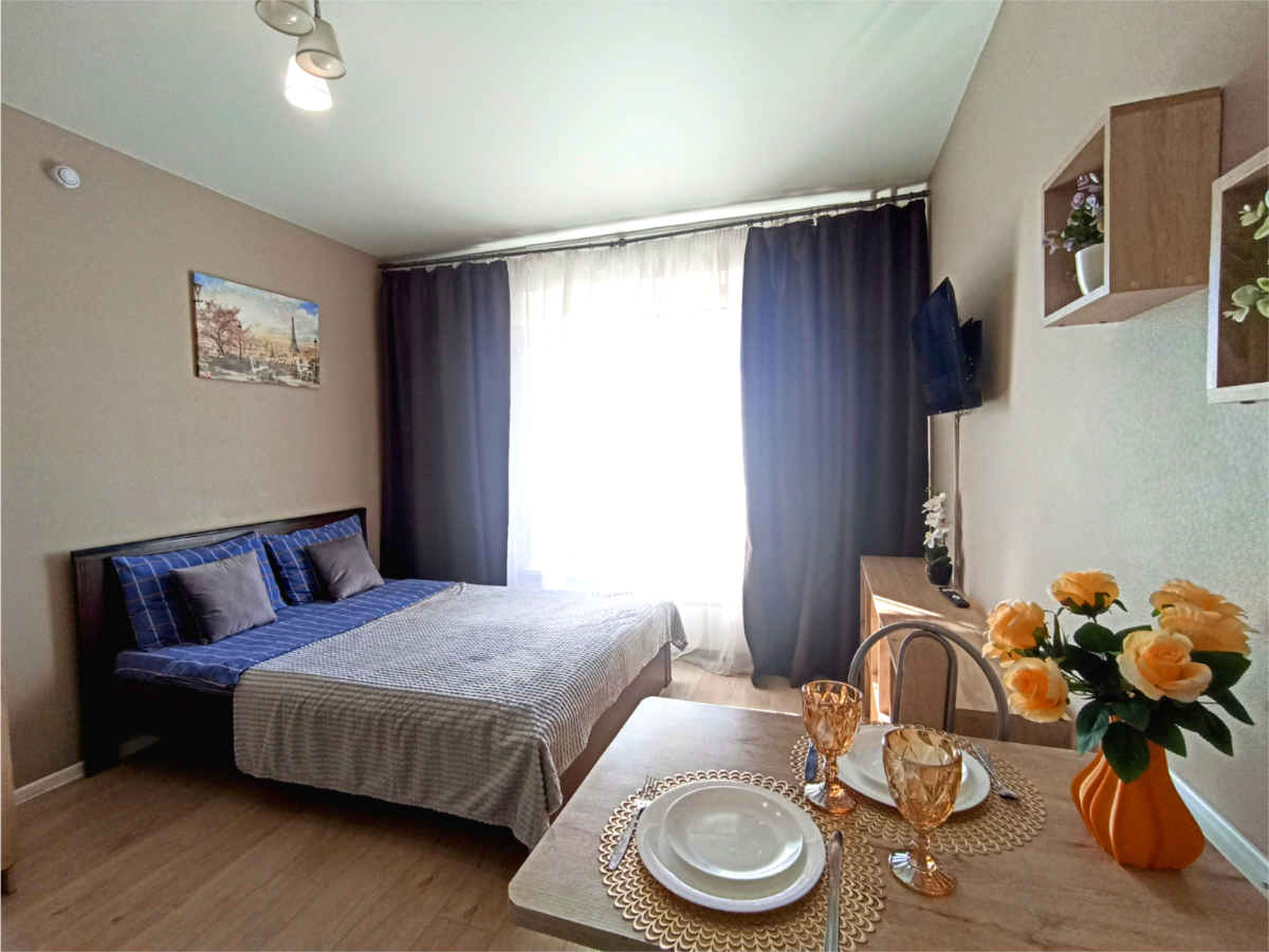 Апартаменты New Studio na Larushina 6/2