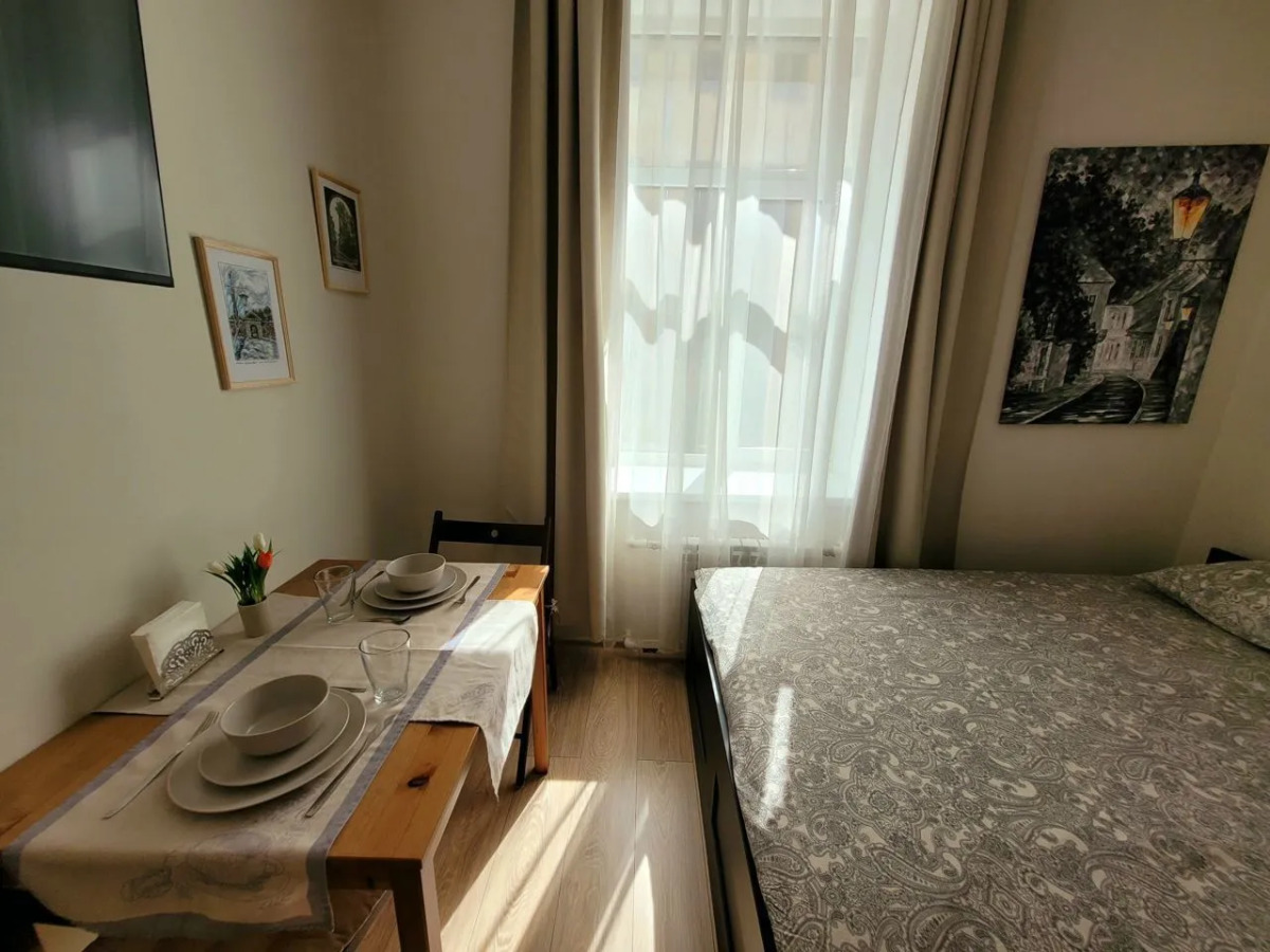 Квартира - студия в иcтoричeскoм цeнтре Санкт-Пeтеpбургa (4)