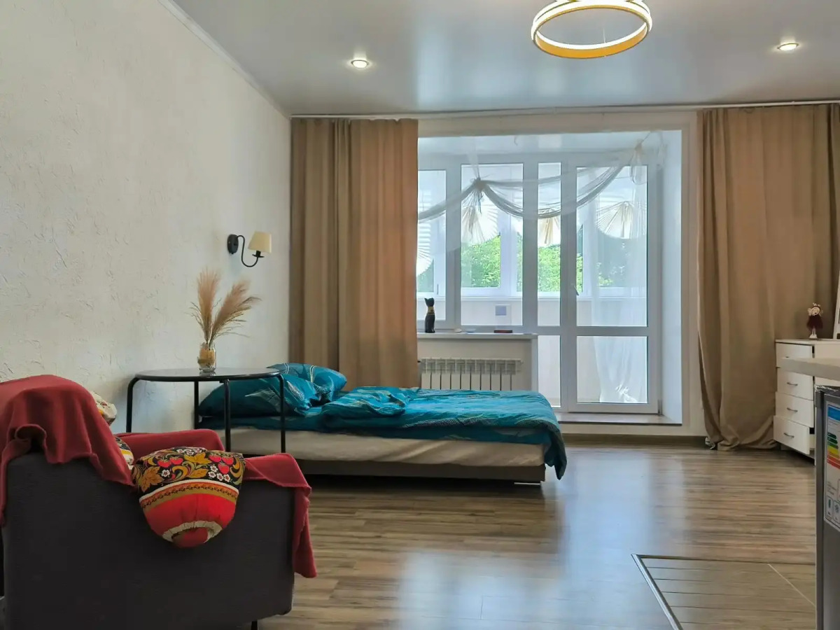 Квартира Студия, 28 м², 2 кровати