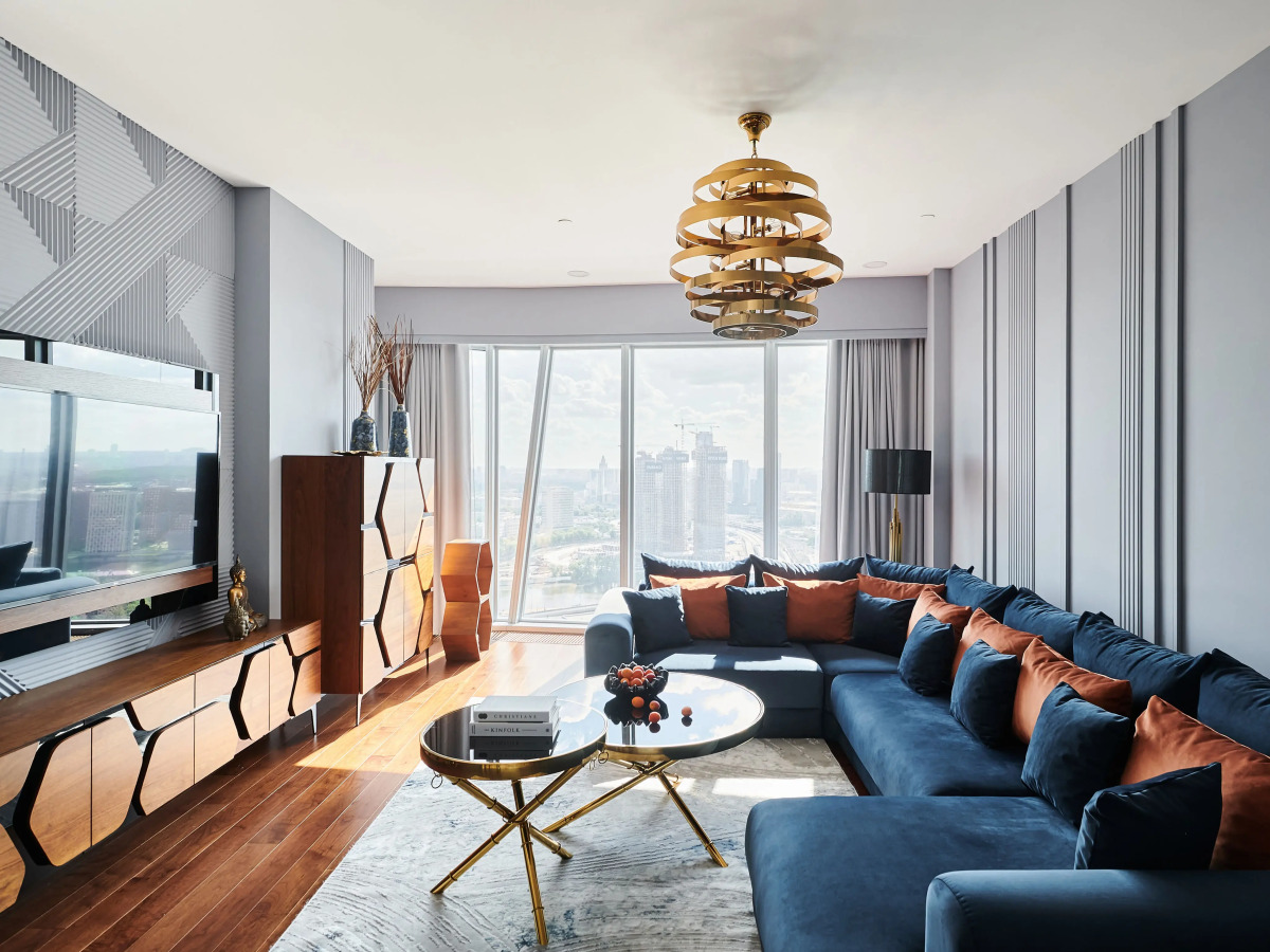 Квартира GM Apartments Шикарная Двушка в Москва Сити в Башне Око