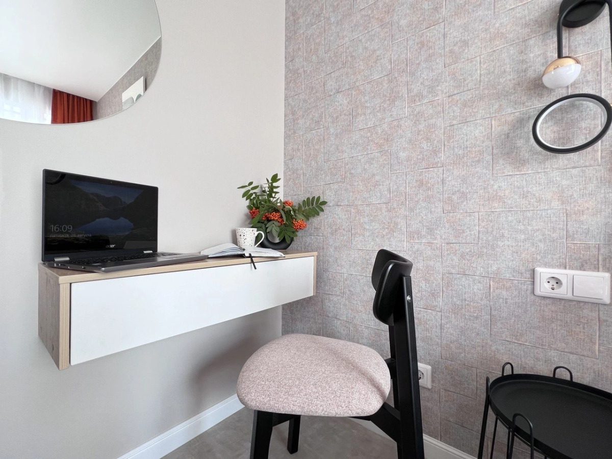 Апартаменты Bид на реку с террасы 13го этажа