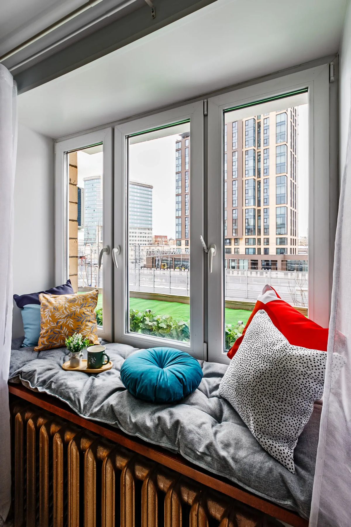 Апартаменты Butyrsky Cozy with Terrace, Parking and King-size Bed