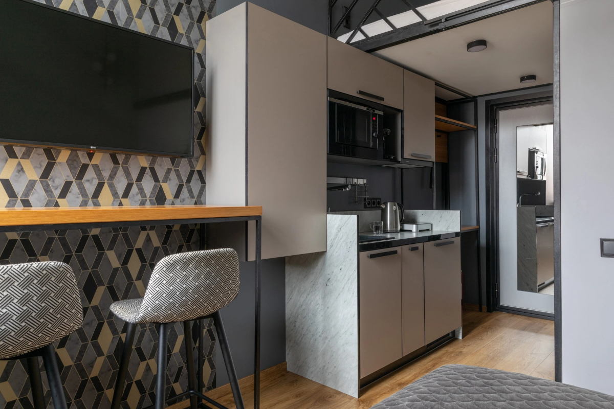 Апартаменты Apart104 с Видом и Выходом на Набережную реки Фонтанки (111)