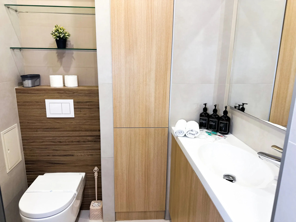 Апартаменты Тихие и Уютные с видом на город