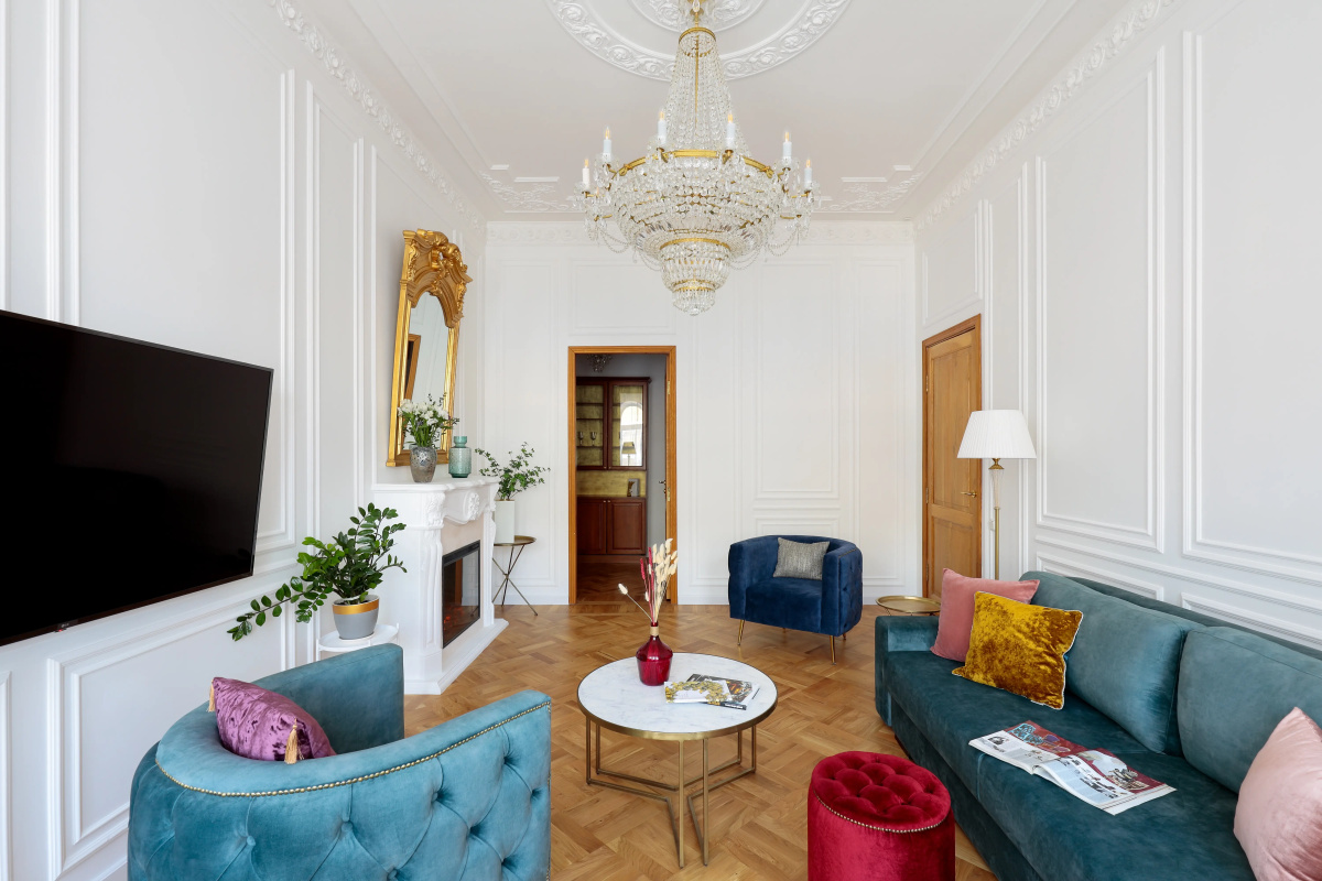 Апартаменты Minin Apartments с видом на Александринский Театр 130 кв.м.