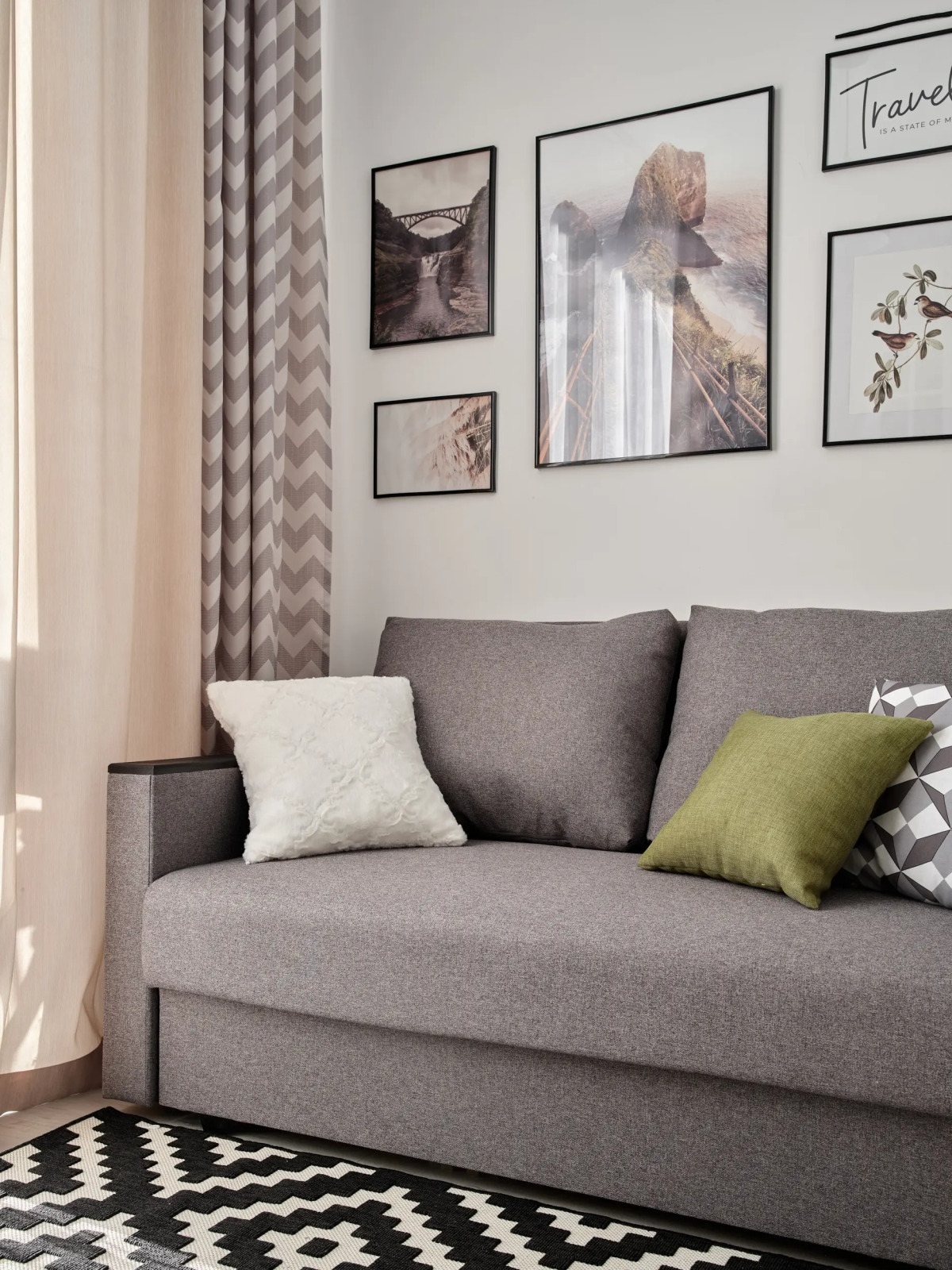 Апартаменты Уютная Скандинавия возле аэропорта