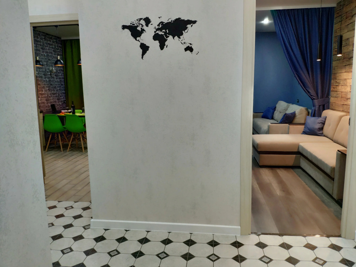 Квартира Просторные стильные апартаменты в центре с супер видом