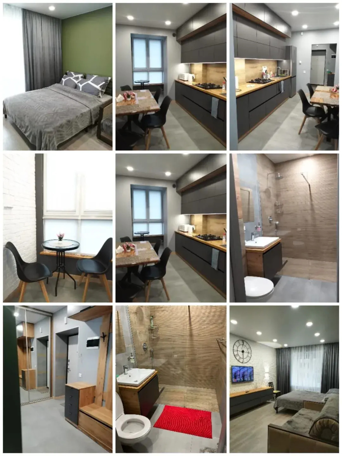 Квартира однокомнатная в 10 минутах от моря