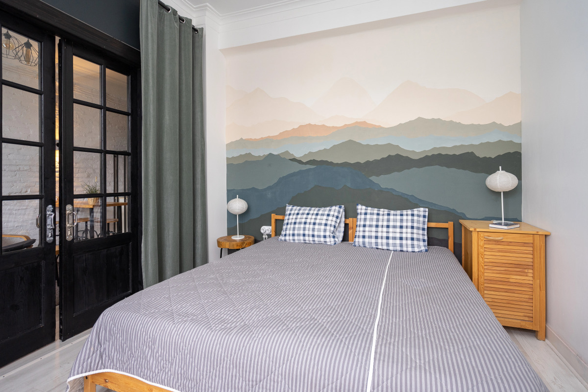 Квартира Двухуровневая с Сауной и Камином