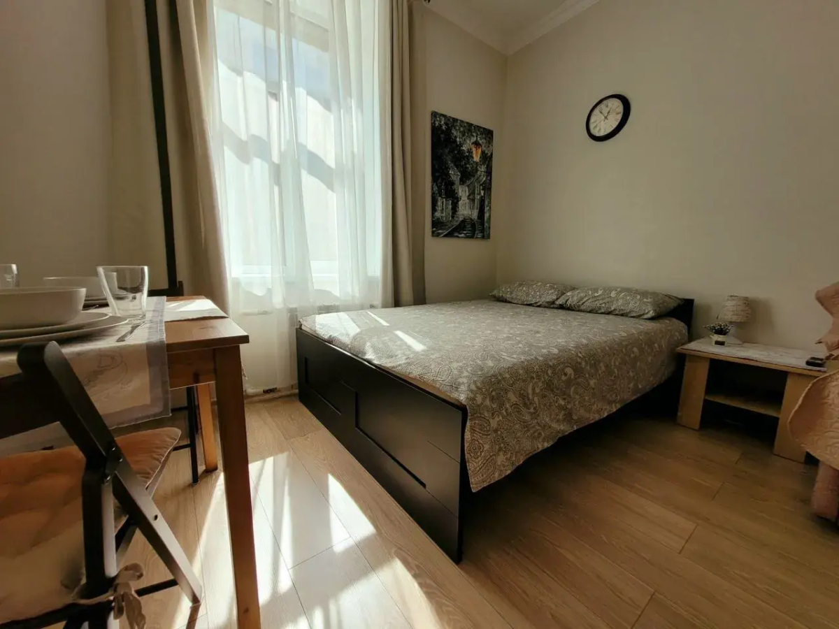 Квартира - студия в иcтoричeскoм цeнтре Санкт-Пeтеpбургa (4)