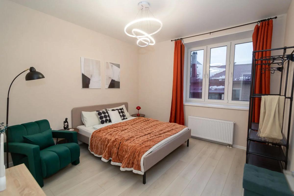 Апартаменты Тетра — трехкомнатные в центре