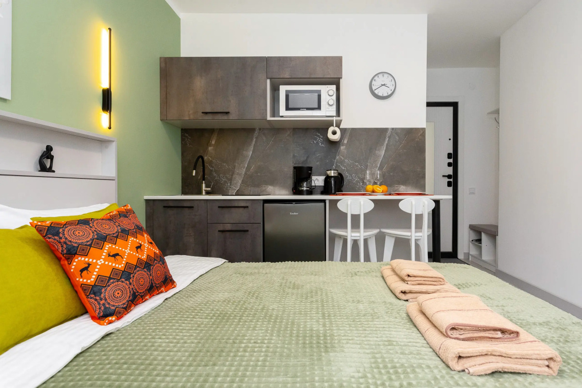 Апартаменты Студия WestRooms в Центре у Северного вокзала (2)