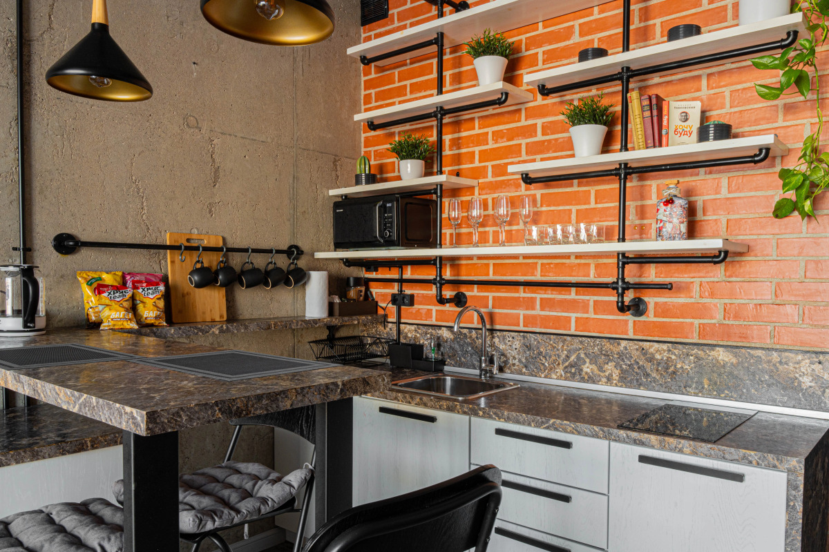 Апартаменты Lalapart Wooden Loft с дизайнерским ремонтом в ЖК Лайнер