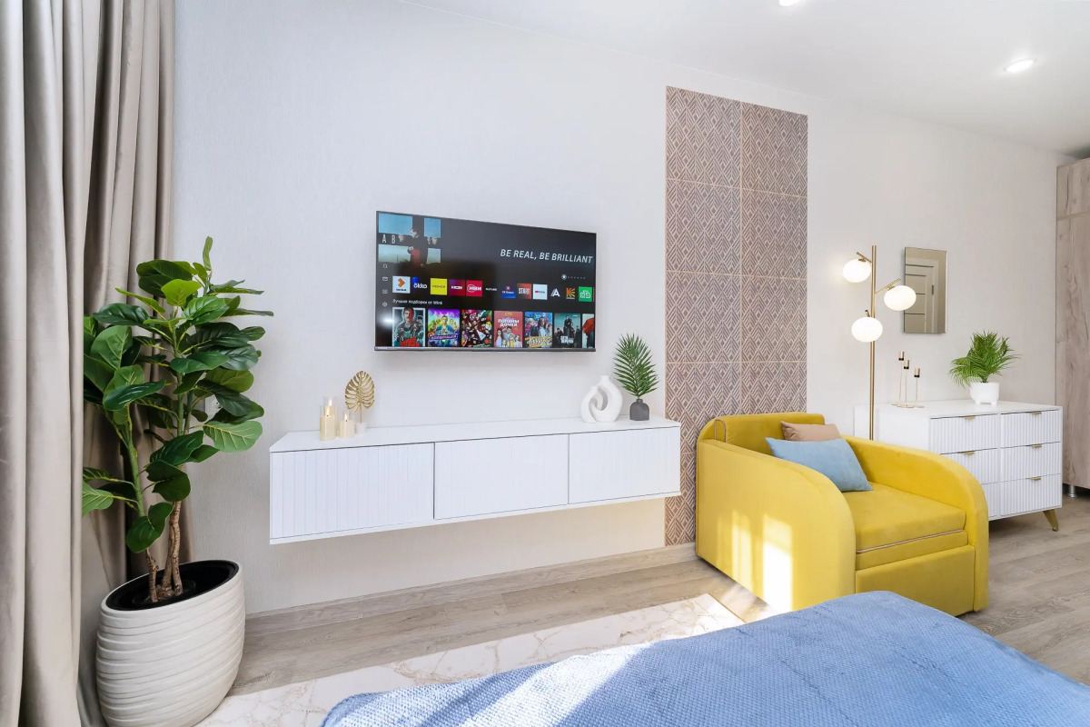 Квартира Студия с Балконом и Видом на Море