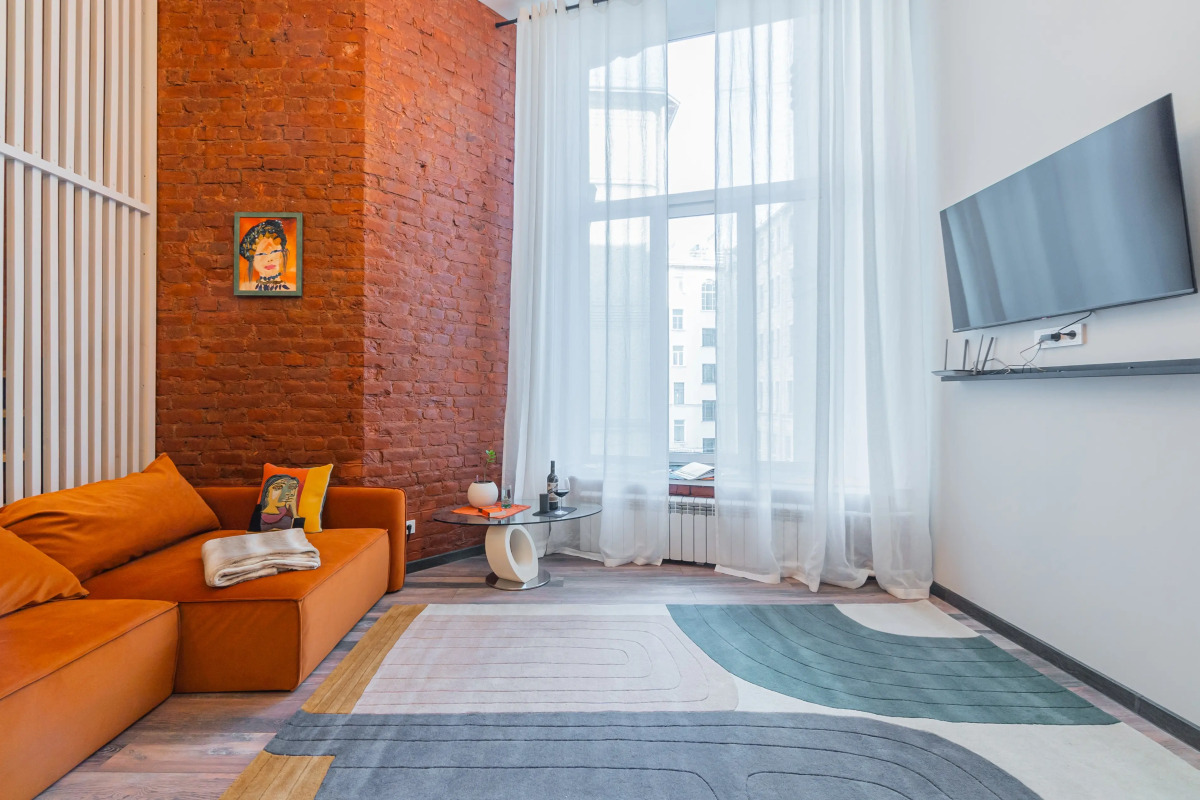 Апартаменты Просторная студия в центре