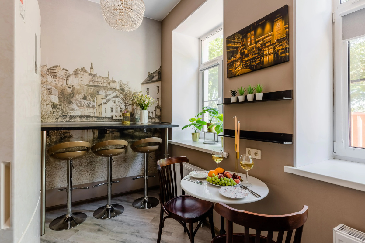 Апартаменты Prudius Apart двухкомнатные в Кронштадте у Собора