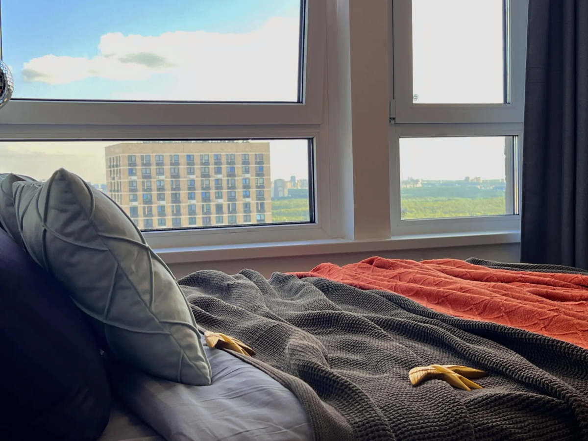 Апартаменты студия Sunmarine aparts в ЖК Мичуринский Парк