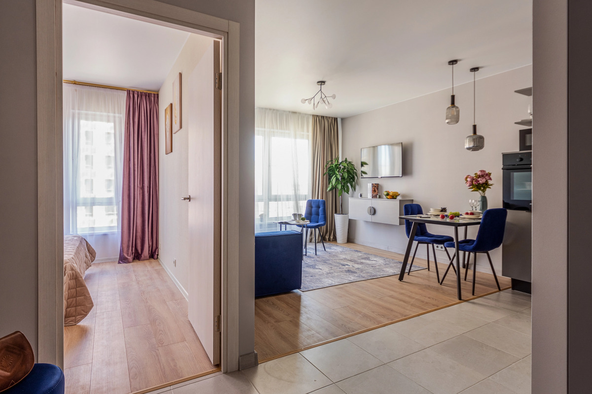 Апартаменты Евро-2 у м. Лесная