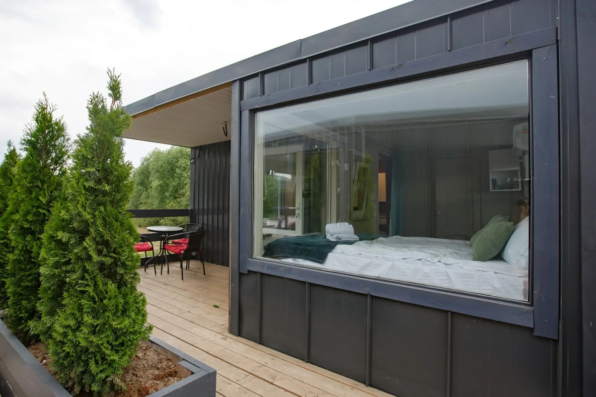 Бунгало 2х местный дом с видом на реку