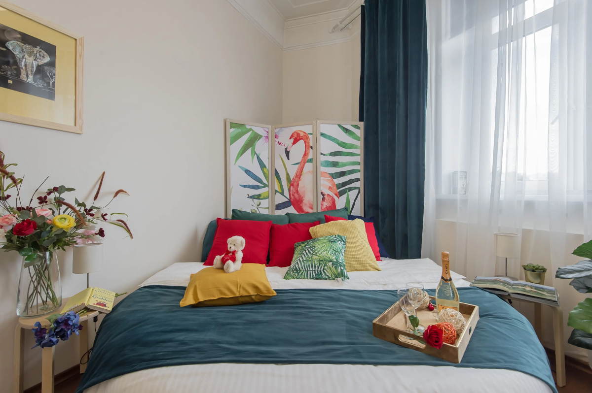 Квартира GM Apartments Стильная Трехкомнатная на Бульварном кольце