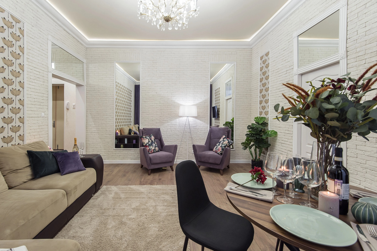 Квартира GM Apartments Стильная Двушка на Арбате