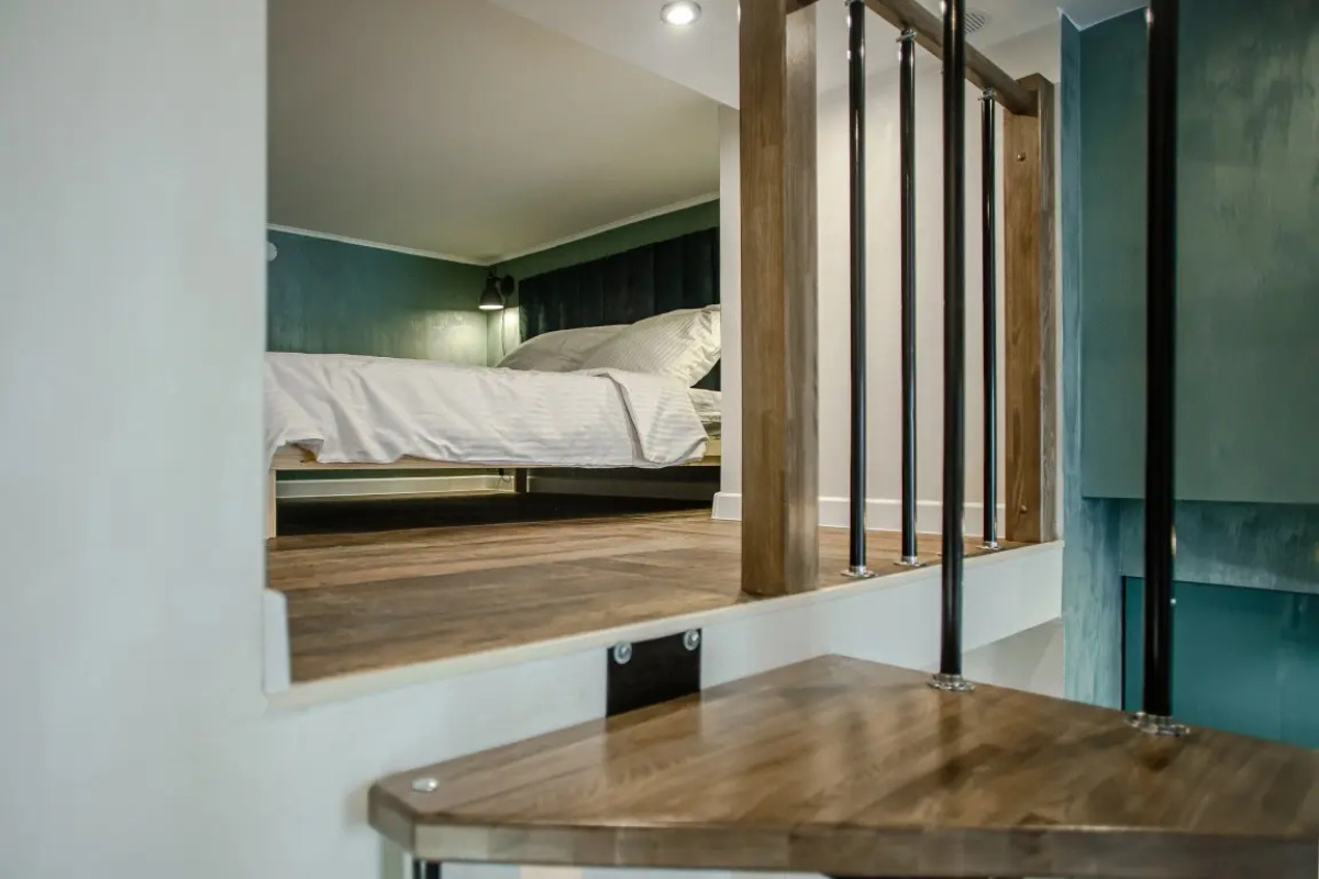 Двухуровневая Квартира Джаз ElenaSweetHome рядом с ТЦ Москва и Садовод