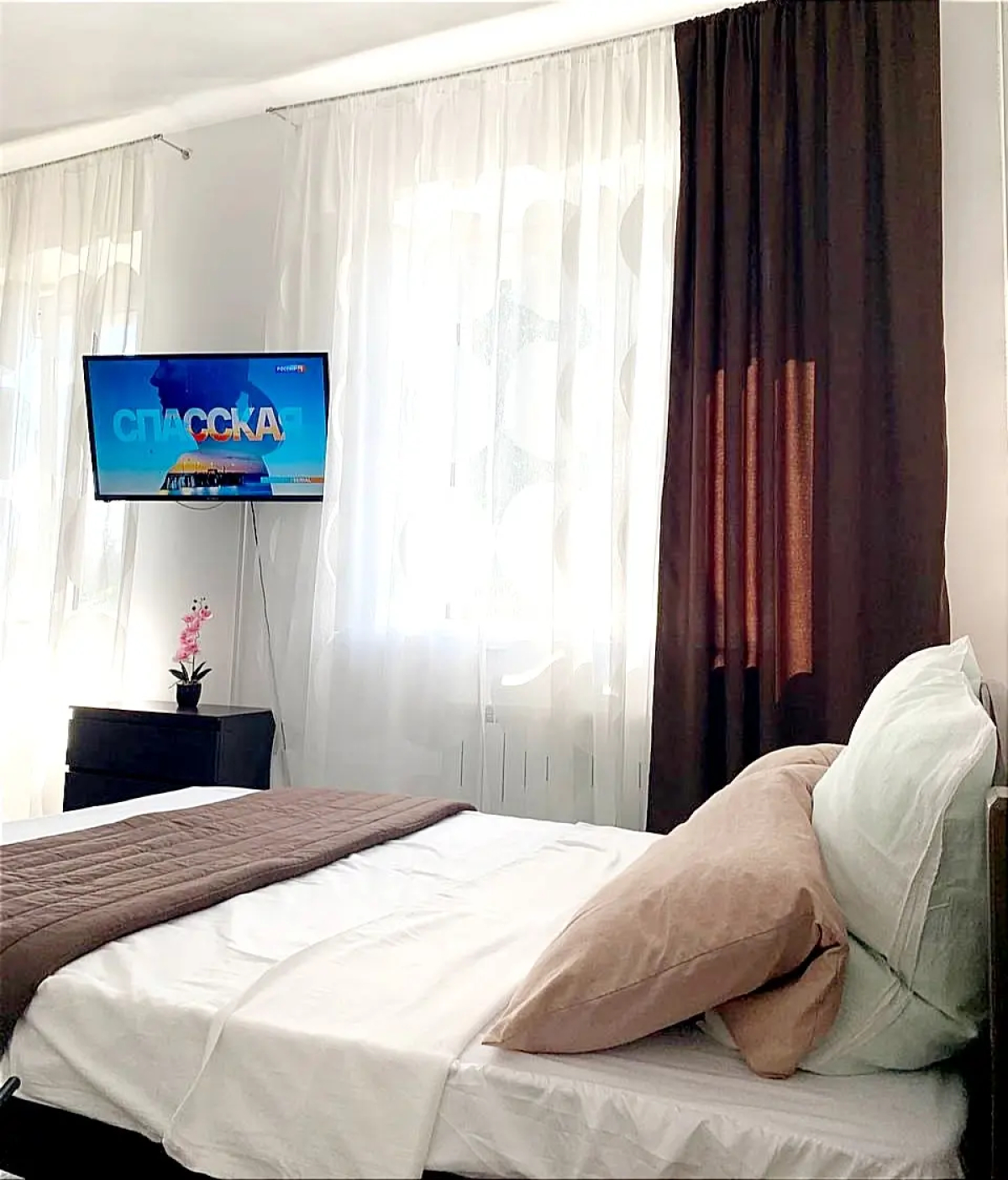 Апартаменты в центре с видом на пруд