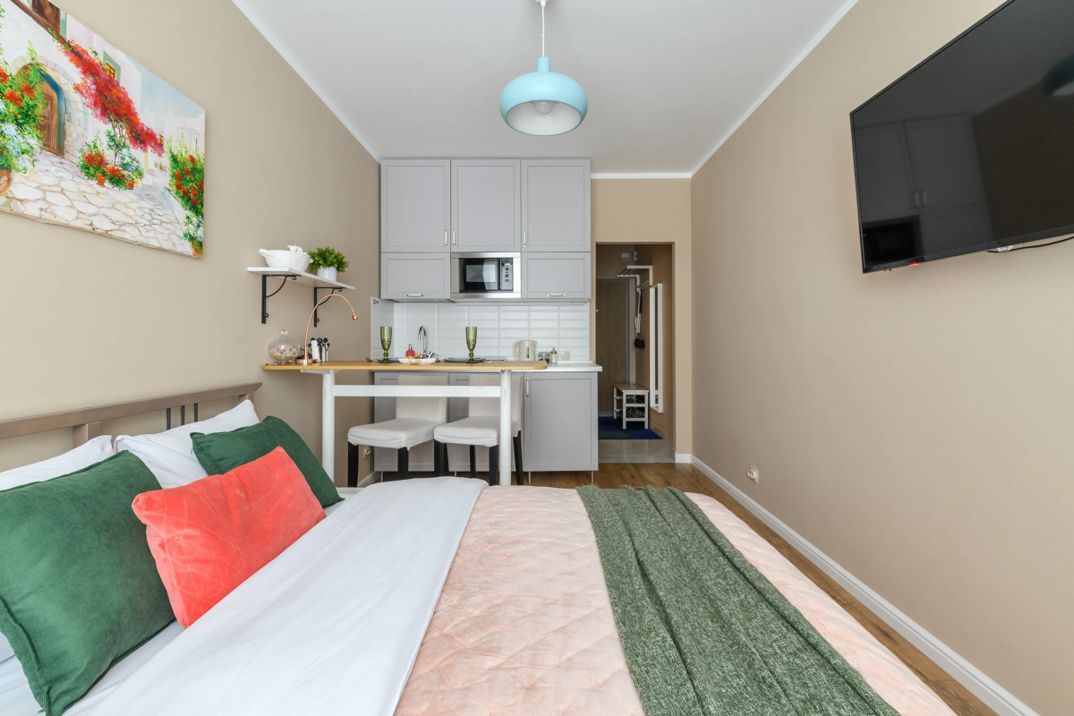 Апартаменты Уютная студия в Зеленогорске среди сосен