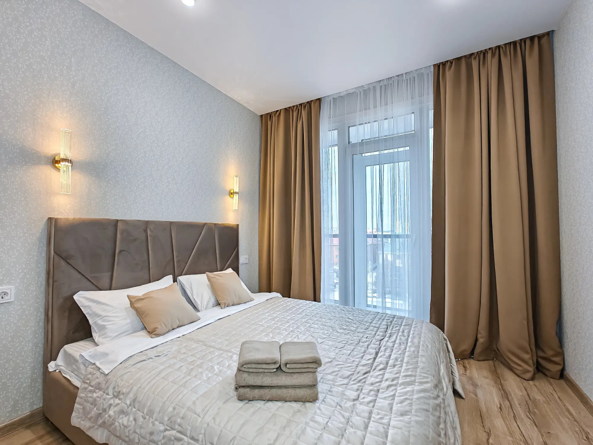 Апартаменты Stepanenkov с угловой гостиной на Комсомольском 6