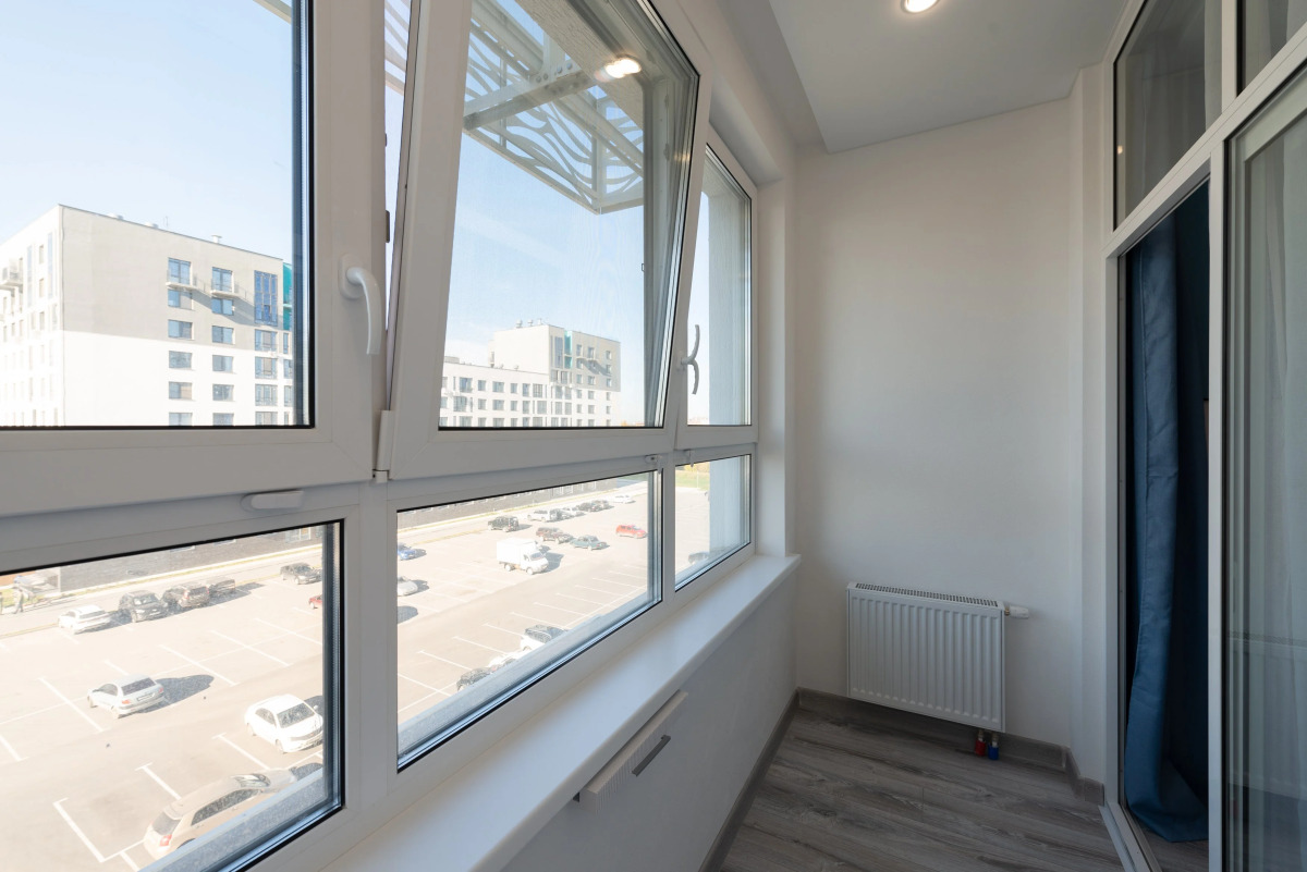 Апартаменты Стильная студия в ЖК Акватория возле реки