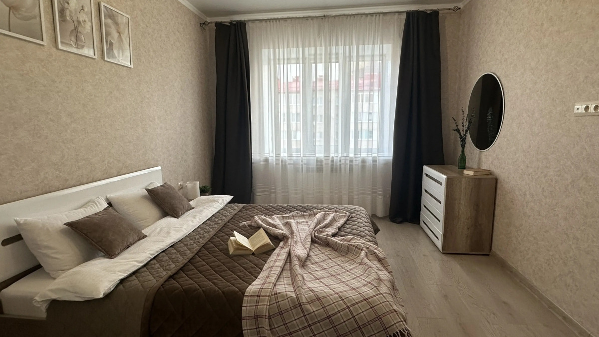 Квартира уютная возле парка с видом на Эльбрус